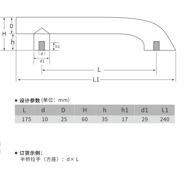 歐拓生產(chǎn)烤爐拉手、發(fā)酵箱拉手、冷柜拉手